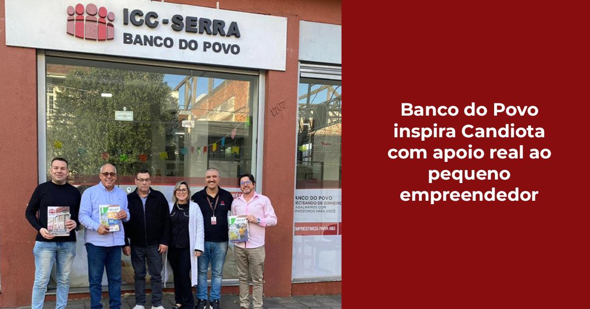 Banco do Povo inspira Candiota com apoio real ao pequeno empreendedor Banco do Povo inspira Candiota com apoio real ao pequeno empreendedor